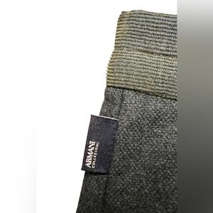 NWOT-ARMANI COLLEZIONI MEN’S 36W RELAXED FIT STRETCH VIRGIN WOOL PLEATED TROUSER